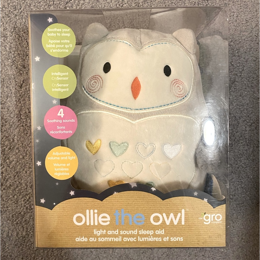 Gro Ollie the Owl Light and Sound Sleep Aid